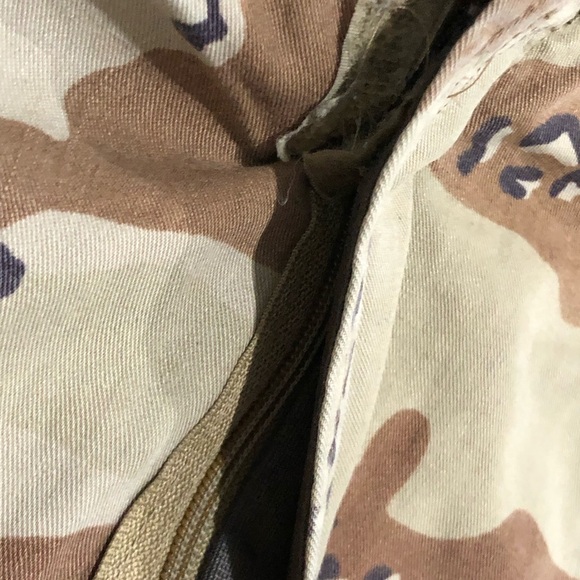 Y2K Desert Chocolate Chip Camo Chemical Protective Suit Jacket - Picture 5 of 8